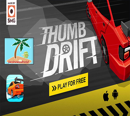  دانلود بازی مسابقات خشمگین Thumb Drift – Furious Racing v1.0.3.194 اندروید 